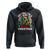 Xmas Fishing Hoodie We Fish You A Merry Christmas Santa Hat
