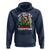 Xmas Fishing Hoodie We Fish You A Merry Christmas Santa Hat