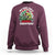 Xmas Fishing Sweatshirt We Fish You A Merry Christmas Santa Hat - Wonder Print Shop