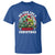 Xmas Fishing T Shirt We Fish You A Merry Christmas Santa Hat - Wonder Print Shop