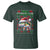 Christmas Fishing T Shirt Merry Fishmas Fisherman Santa Hat Fish - Wonder Print Shop