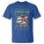 Christmas Fishing T Shirt Merry Fishmas Fisherman Santa Hat Fish - Wonder Print Shop
