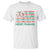Christmas Fishing T Shirt Merry Fishmas Fisherman American Flag - Wonder Print Shop