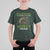 Warning May Randomly Talk About Musky Fishing T Shirt For Kid - Wonder Print Shop