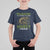 Warning May Randomly Talk About Musky Fishing T Shirt For Kid - Wonder Print Shop