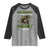 Warning May Randomly Talk About Musky Fishing Raglan Shirt
