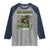 Warning May Randomly Talk About Musky Fishing Raglan Shirt