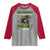 Warning May Randomly Talk About Musky Fishing Raglan Shirt