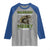 Warning May Randomly Talk About Musky Fishing Raglan Shirt