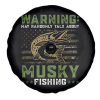 Warning May Randomly Talk About Musky Fishing Spare Tire Cover