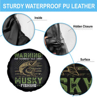 Warning May Randomly Talk About Musky Fishing Spare Tire Cover