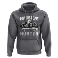 Musky Hunter Fishing Fisherman Hoodie