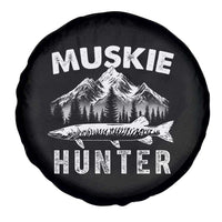 Musky Hunter Fishing Fisherman Spare Tire Cover