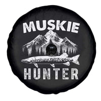 Musky Hunter Fishing Fisherman Spare Tire Cover