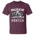 Musky Hunter Fishing Fisherman T Shirt - Wonder Print Shop
