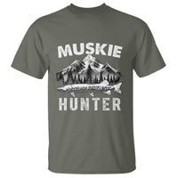 Musky Hunter Fishing Fisherman T Shirt - Wonder Print Shop