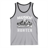 Musky Hunter Fishing Fisherman Tank Top