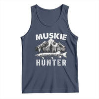 Musky Hunter Fishing Fisherman Tank Top