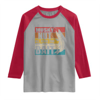 Musky Fishing Raglan Shirt Musky Nut All Other Fish Just Seem Like Bait