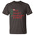 Funny Christmas T Shirt Nice Naughty Insufficient Evidence - Wonder Print Shop