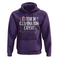 Funny Christmas Hoodie Exterior Illumination Expert Christmas Lights