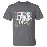Funny Christmas T Shirt Exterior Illumination Expert Christmas Lights - Wonder Print Shop