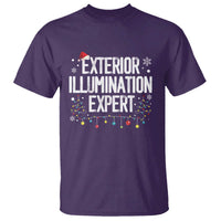 Funny Christmas T Shirt Exterior Illumination Expert Christmas Lights - Wonder Print Shop