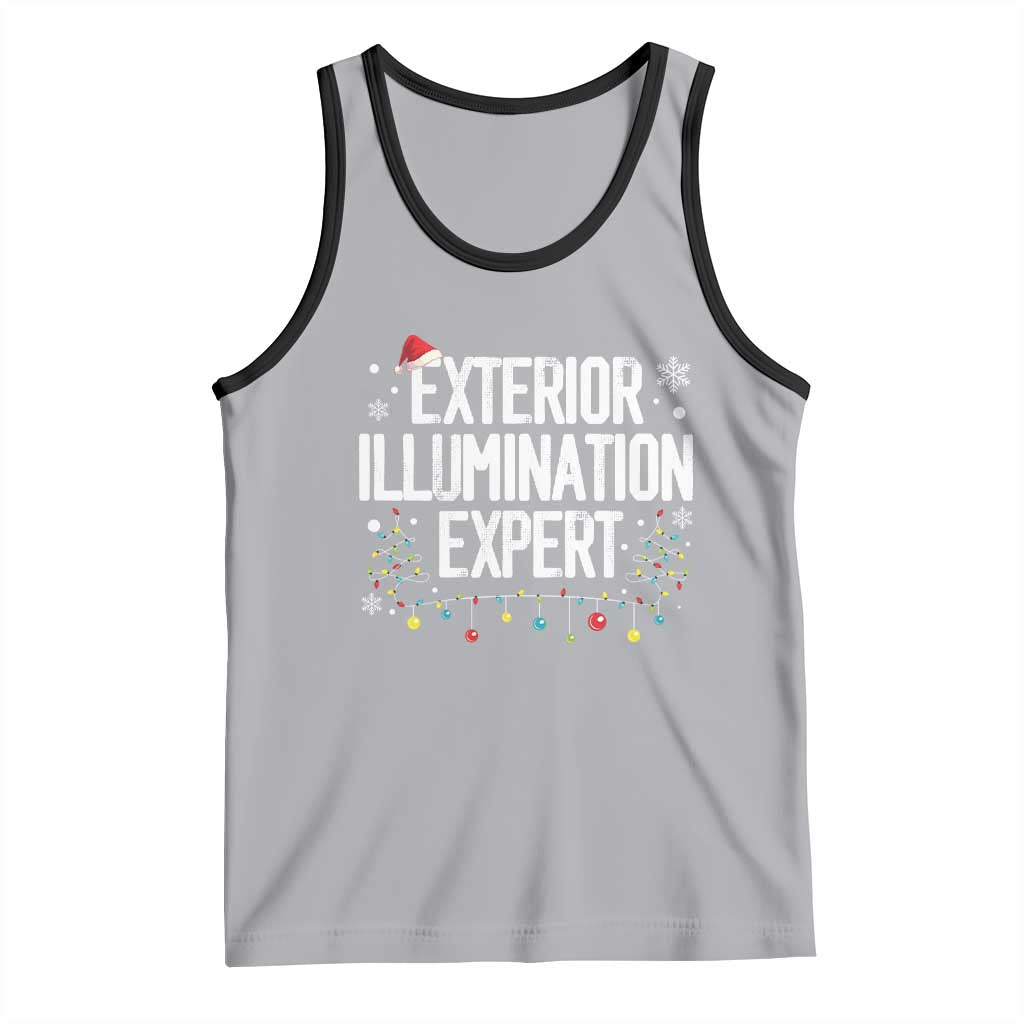 Funny Christmas Tank Top Exterior Illumination Expert Christmas Lights