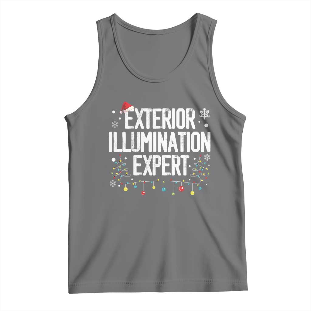 Funny Christmas Tank Top Exterior Illumination Expert Christmas Lights