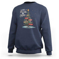 Xmas Christian Sweatshirt He Will Be Called Wonderful Counselor - Wonder Print Shop