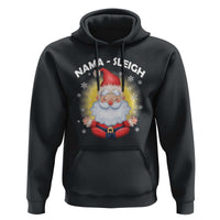 Christmas Yoga Hoodie Nama Sleigh Cute Santa
