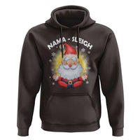 Christmas Yoga Hoodie Nama Sleigh Cute Santa