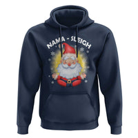 Christmas Yoga Hoodie Nama Sleigh Cute Santa
