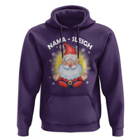 Christmas Yoga Hoodie Nama Sleigh Cute Santa