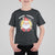 Christmas Yoga T Shirt For Kid Nama Sleigh Cute Santa - Wonder Print Shop