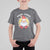 Christmas Yoga T Shirt For Kid Nama Sleigh Cute Santa - Wonder Print Shop