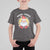 Christmas Yoga T Shirt For Kid Nama Sleigh Cute Santa - Wonder Print Shop