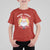 Christmas Yoga T Shirt For Kid Nama Sleigh Cute Santa - Wonder Print Shop
