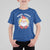 Christmas Yoga T Shirt For Kid Nama Sleigh Cute Santa - Wonder Print Shop