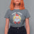 Christmas Yoga T Shirt For Women Nama Sleigh Cute Santa - Wonder Print Shop