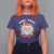 Christmas Yoga T Shirt For Women Nama Sleigh Cute Santa - Wonder Print Shop