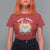Christmas Yoga T Shirt For Women Nama Sleigh Cute Santa - Wonder Print Shop
