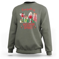 Christmas Cocktails Drinking I'm Full Of Holiday Spirit Sweatshirt - Wonder Print Shop