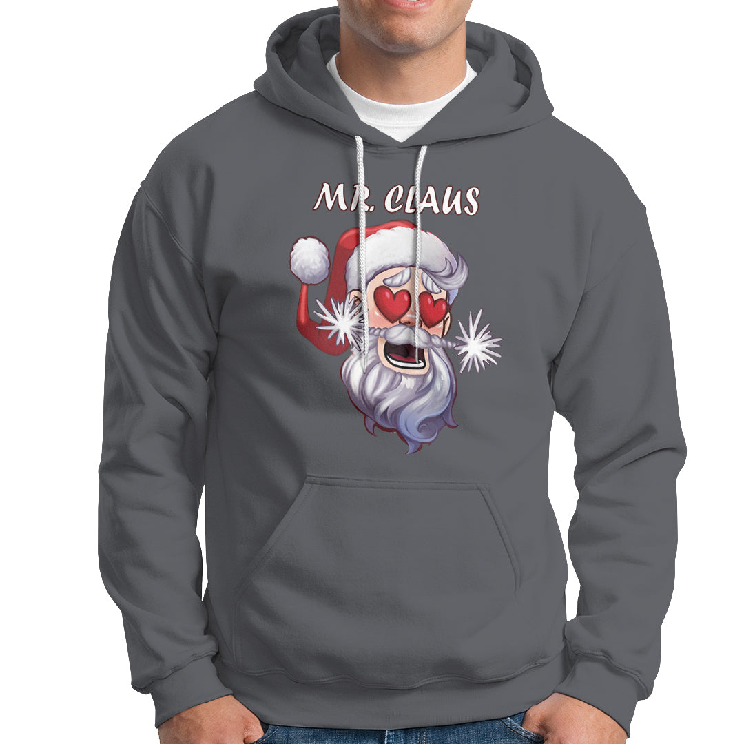 Christmas Couple Matchhing Hoodie Mr and Mrs Claus Couples Match Santa Lover - Wonder Print Shop