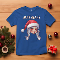 Christmas Couple Matchhing T Shirt Mr and Mrs Claus Couples Match Santa Lover - Wonder Print Shop