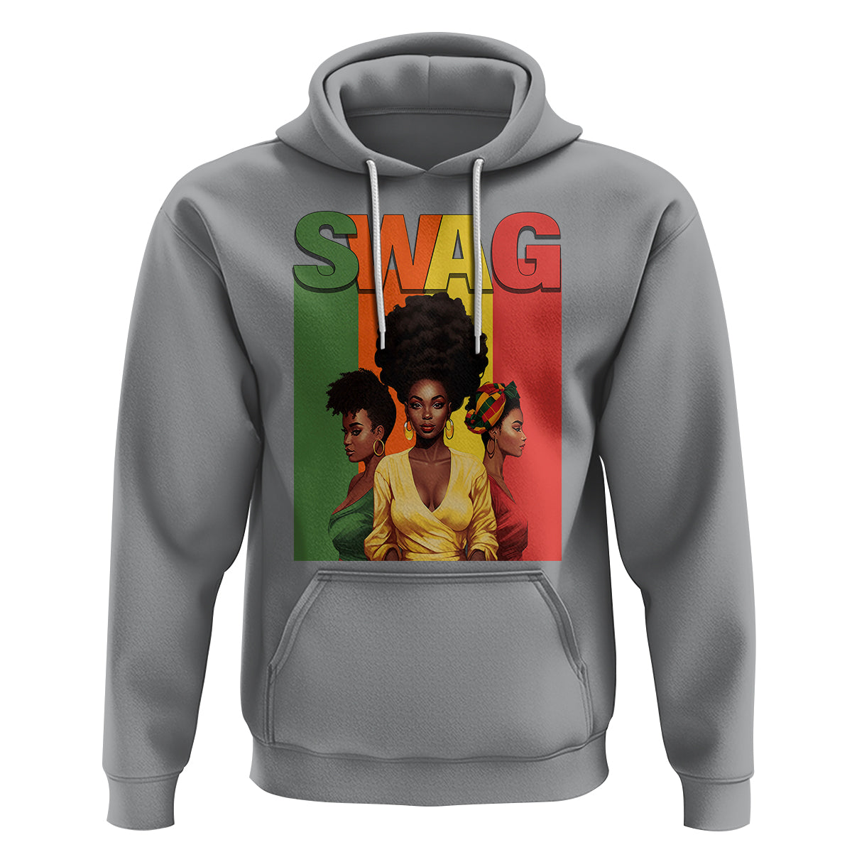 Black History Month Swag Melanin Queen Hoodie - Wonder Print Shop
