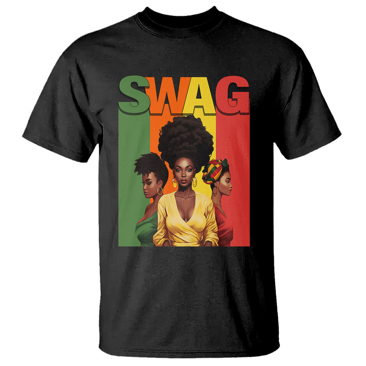 Black History Month Swag Melanin Queen T Shirt - Wonder Print Shop