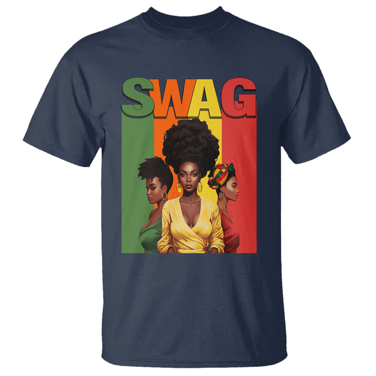 Black History Month Swag Melanin Queen T Shirt - Wonder Print Shop