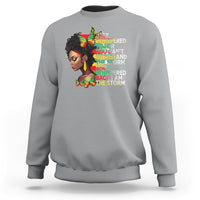 Black History Month Sweatshirt African Women She Whispered Back I Am The Storm - Wonder Print Shop