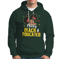 Pretty Black And Educated I Am The Strong African Queen Girl Hoodie - Wonder Print Shop